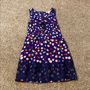 Anthropologie polka dot dress
